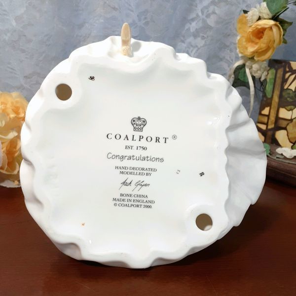 英国【 コールポート COALPORT 】 ☆ Congratulations おめでとう