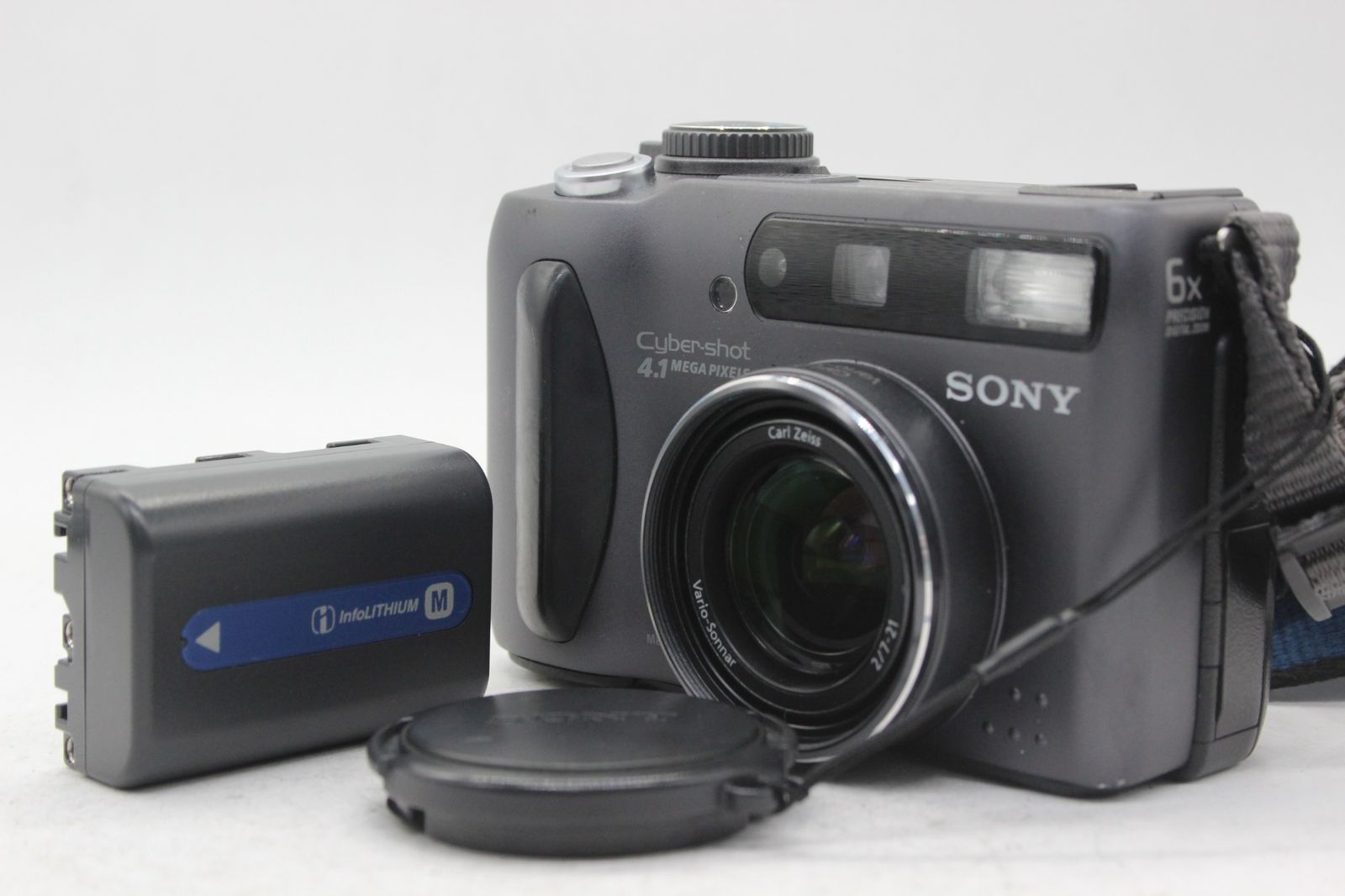 SONY 【返品保証】 ソニー SONY Cyber-shot DSC-S85 6x バッテリー付き コンパクトデジタルカメラ s8165
