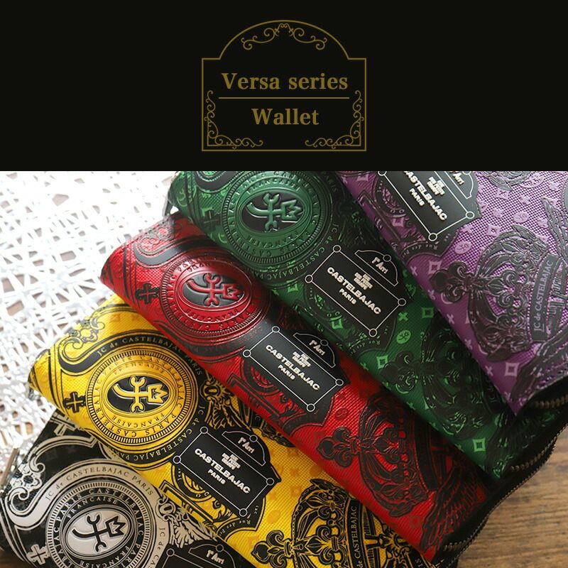 新品 カステルバジャック 財布 長財布 CASTELBAJAC メンズ ヴェルサ