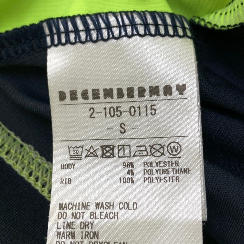 サイズ：S DECEMBERMAY ディセンバーメイ  ハイネック 半袖Tシャツ  グリーン系 [240101448509] ゴルフウェア レディース ストスト サイズ：S DECEMBERMAY ディセンバーメイ ハイネック 半袖T