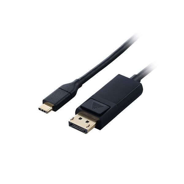 エレコム USB Type-C TM - DisplayPort TM 変換ケーブル 1m ブラック CAC-CDP10BK2