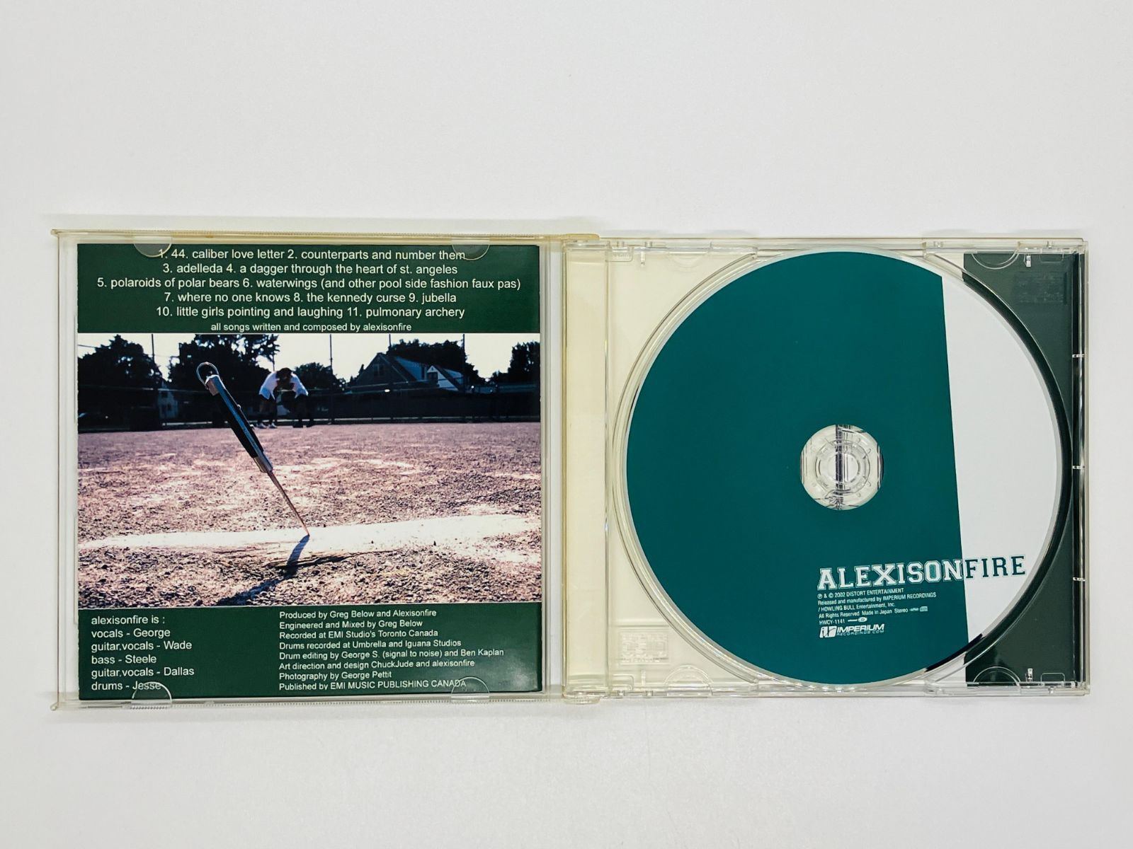 CD Alexisonfire / アレクシスオンファイアー / カナダ産エモ＆スクリーモ 帯付き HWCY-1141 Z58