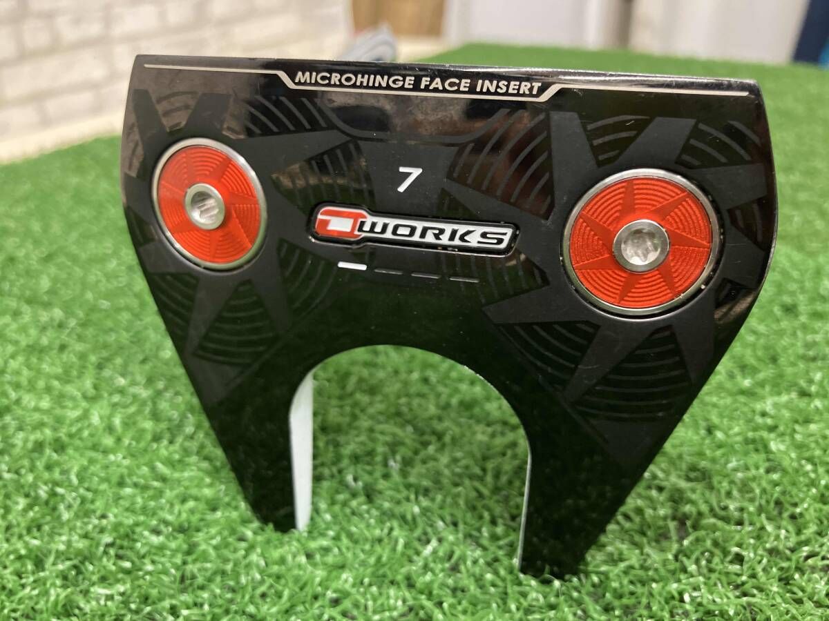 パター ODYSSEY O-WORKS＃7 ツノ型 男性左利き オデッセイ オーワークス