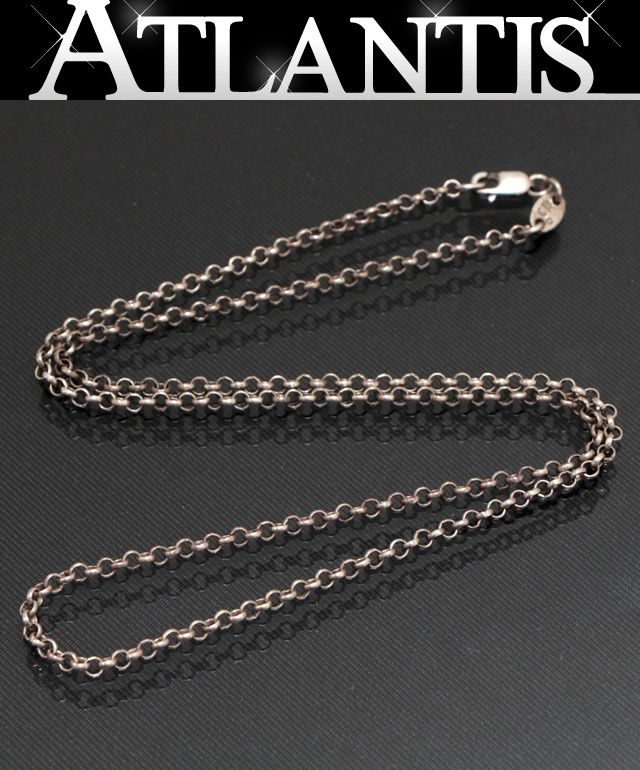 CHROME HEARTS 銀座店 クロムハーツ ロールチェーン ネックレス シルバー SV925 18インチ 94595 - メルカリ