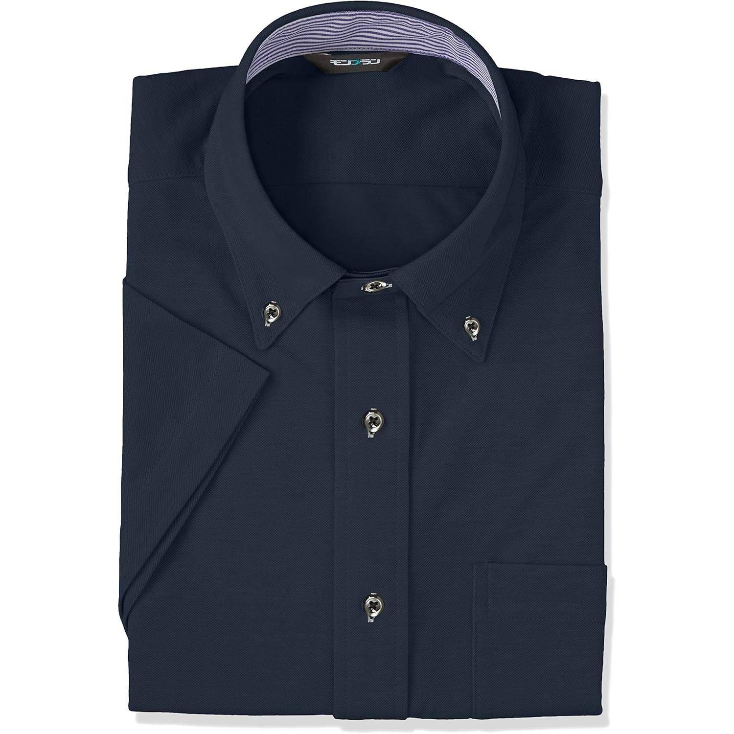 ニットシャツ(兼用・半袖) SS ZK2712-9CB(ネイビー)