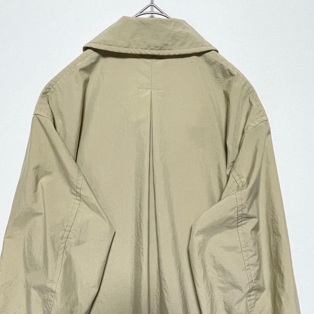 DANTON ダントン ナイロンコート ステンカラーコート ベージュ 36 日本