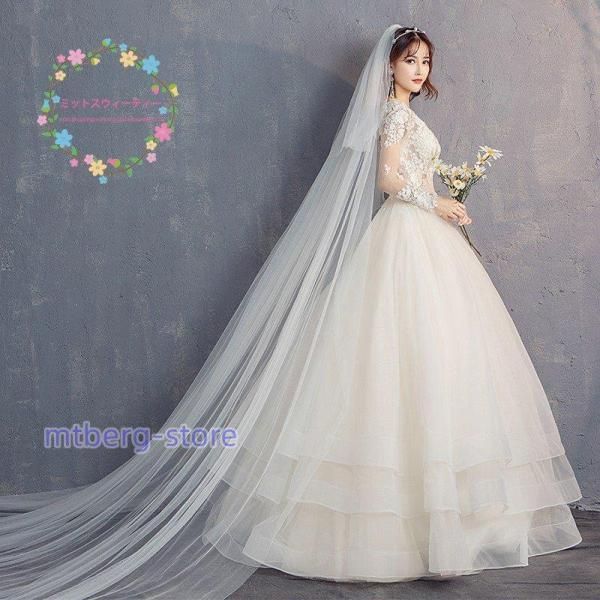 ウエディングドレス 花嫁 結婚式 韓国 大きいサイズ
