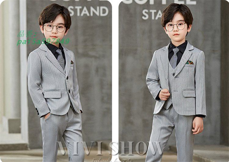 激安販売！ 子供服 スーツ 入学式 卒業式 男の子 タキシード キッズ 結婚式 七五三 発表会 ジュニア タキシード 卒園式 pai5a597849