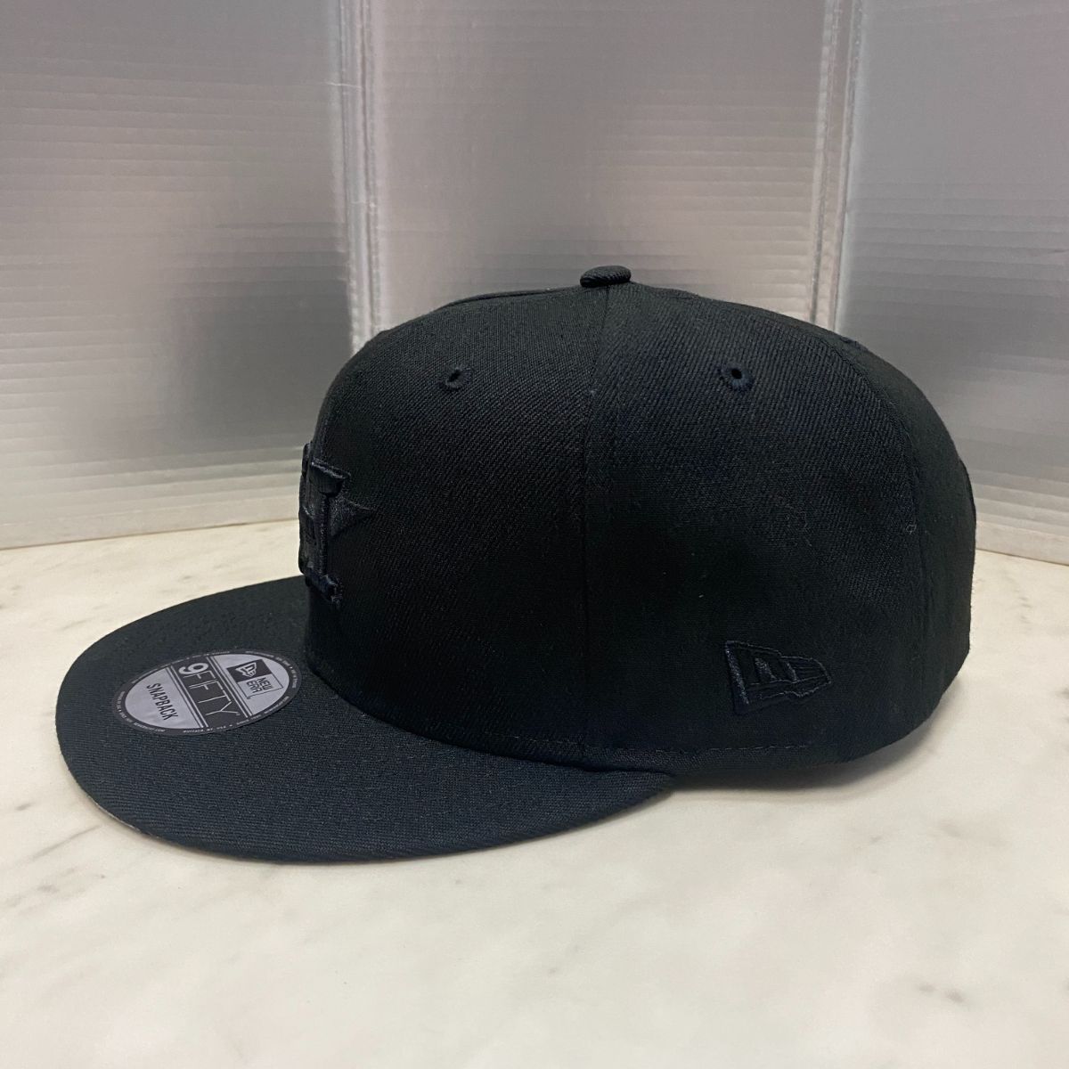 9FIFTY ニューエラ Newera ヒューストン アストロズ Astros スーパーブラック スナップバックキャップ BOB (950-146)