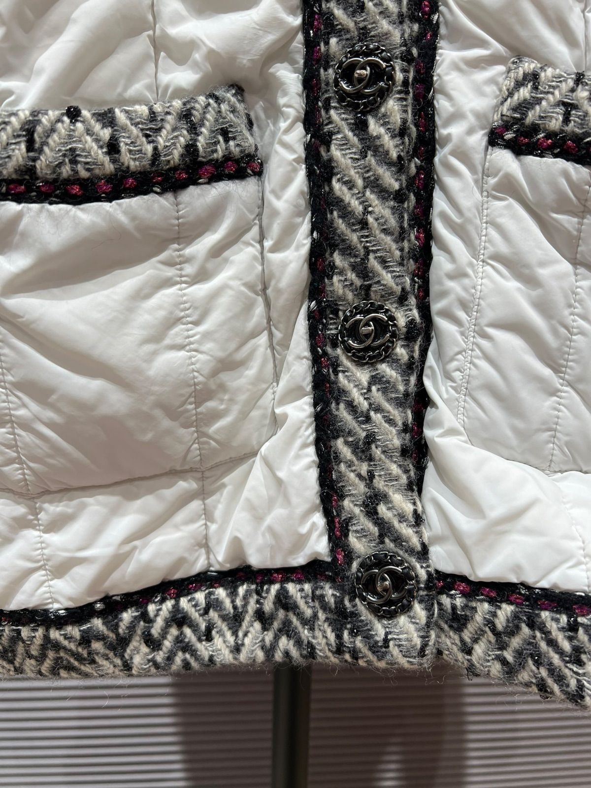 CHANEL P59906V45660 JACKET シャネルジャケット 36 白 新品同様