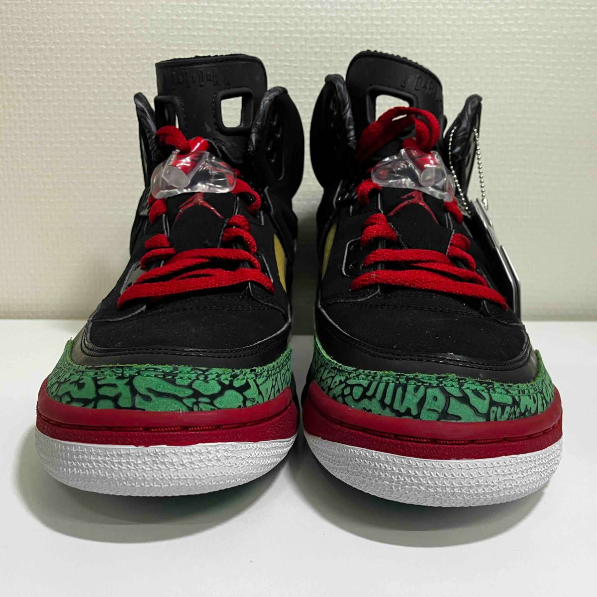 NIKE AIR JORDAN SPIZIKE BLACK VARSITY RED ナイキ エアジョーダン スパイジーク ブラック バーシティレッド  315371-061 サイズ28.5cm - メルカリ