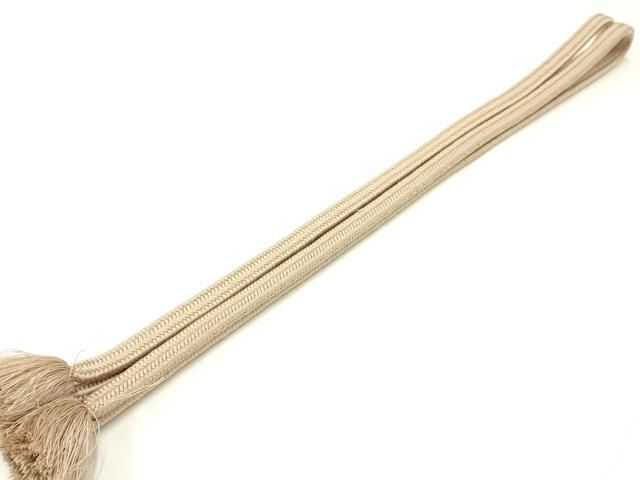 平和屋着物● 上 有職組紐道明 帯締め 冠組 洗柿色 宮内庁御用 国立博物館御用 東京芸術大学御用 AABA9934ay