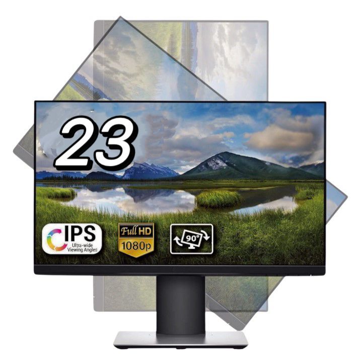 dell P2319H 23インチ液晶モニター　回転機能高さ調整 dell P2319H 23インチ液晶モニター 回転機能高さ調整 モニター