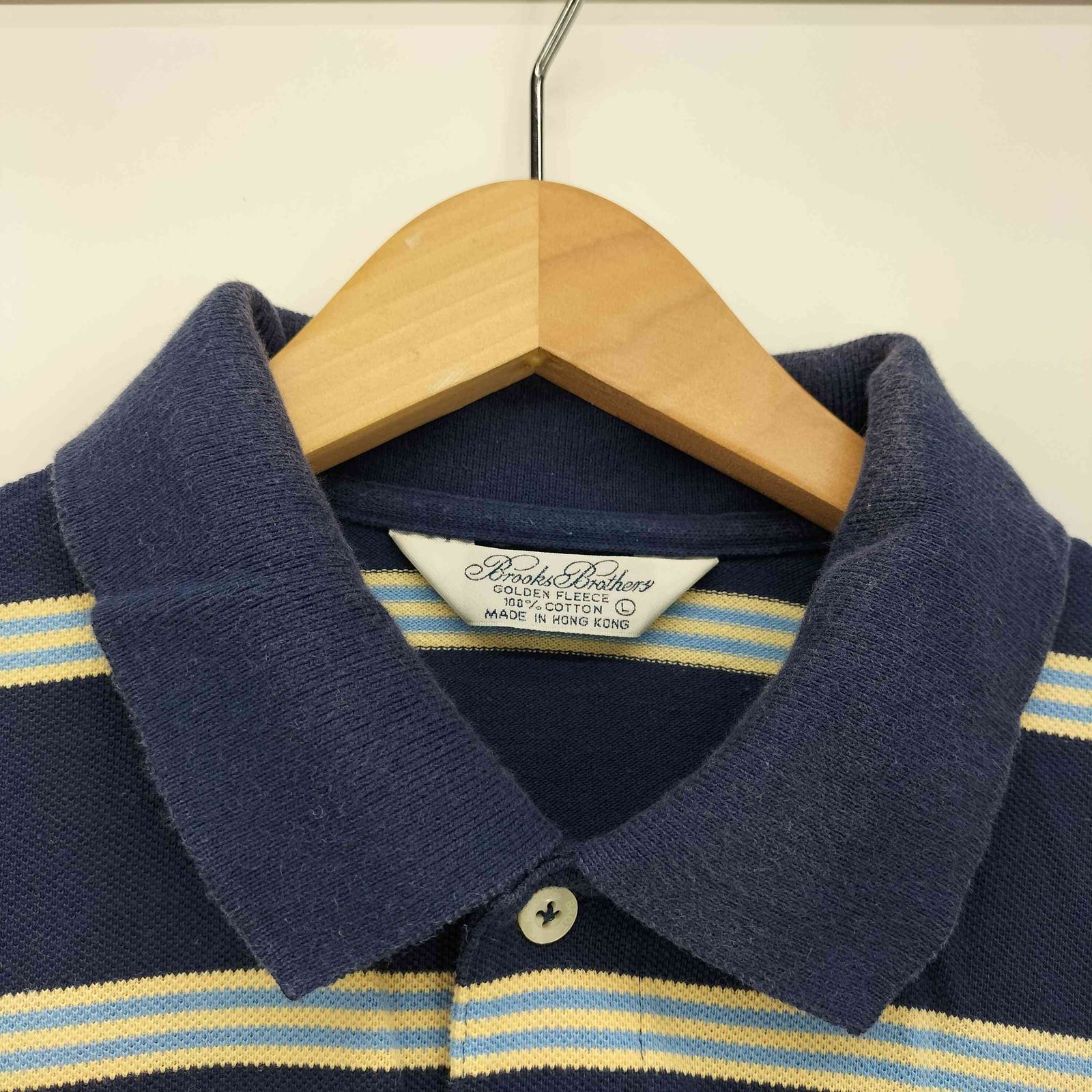 楽天市場】□ ブルックスブラザーズ ボーダー 長袖 ラガーシャツ ( メンズ L ) 古着 Brooks Brothers ラグビーシャツ ラガー  ワンポイント ロゴ刺繍| 中古 ブルックス ラグビー シャツ 長袖シャツ ポロシャツ 長袖ポロシャツ マルチボーダー バーガンディー ネイビー 