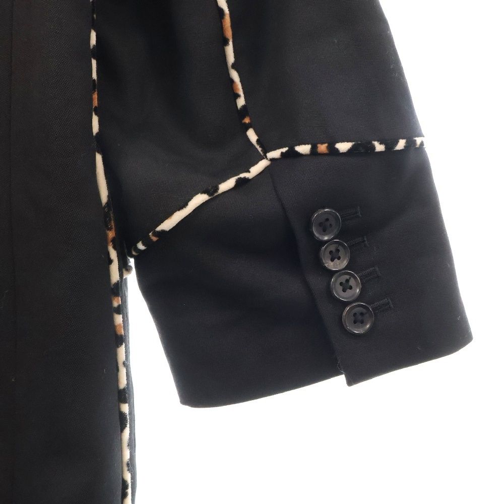WACKO MARIA (ワコマリア) 24SS NASSAU JACKET レオパード柄切替