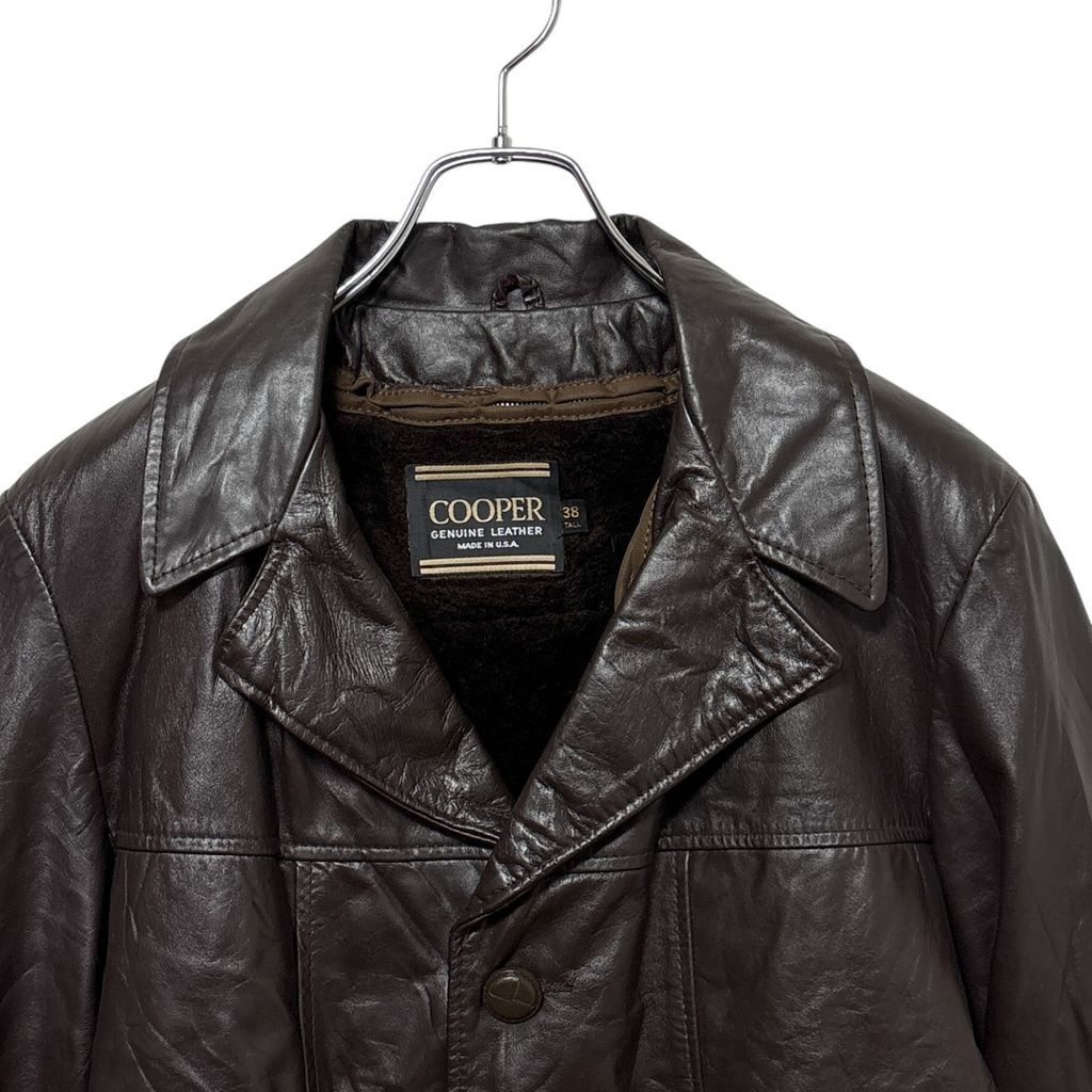 COOPER 裏ボアライナー 本革 レザージャケット S-2989 KANDAIZUMI_COM
