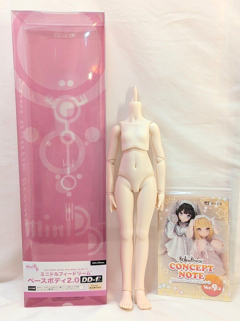 ボークス MDD ベースボディ2.0 DD-f³ SW 中古 美品】ボークス MDD