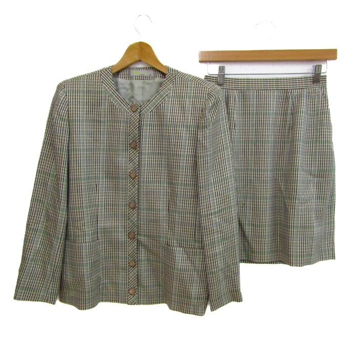 アクアスキュータム セットアップ 上下セット ジャケット スカート