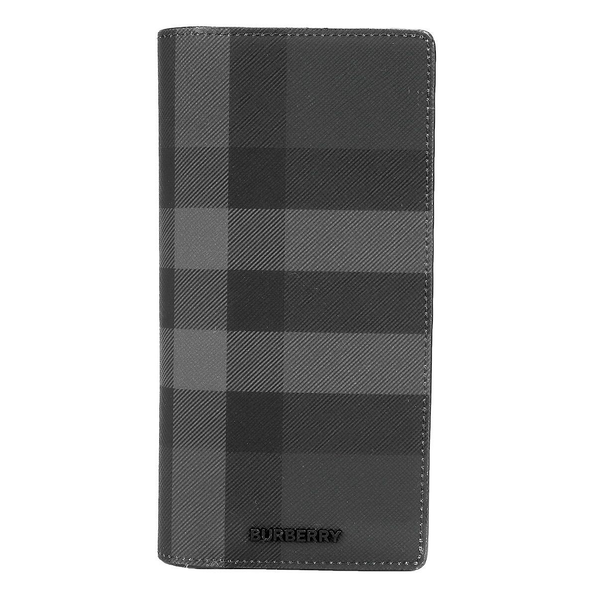 新品 バーバリー BURBERRY 長財布 CAVENDISH チャコール