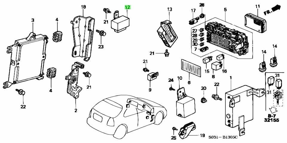 新品未使用 ホンダ純正 RD CR-V CRV DB DC インテグラ RF