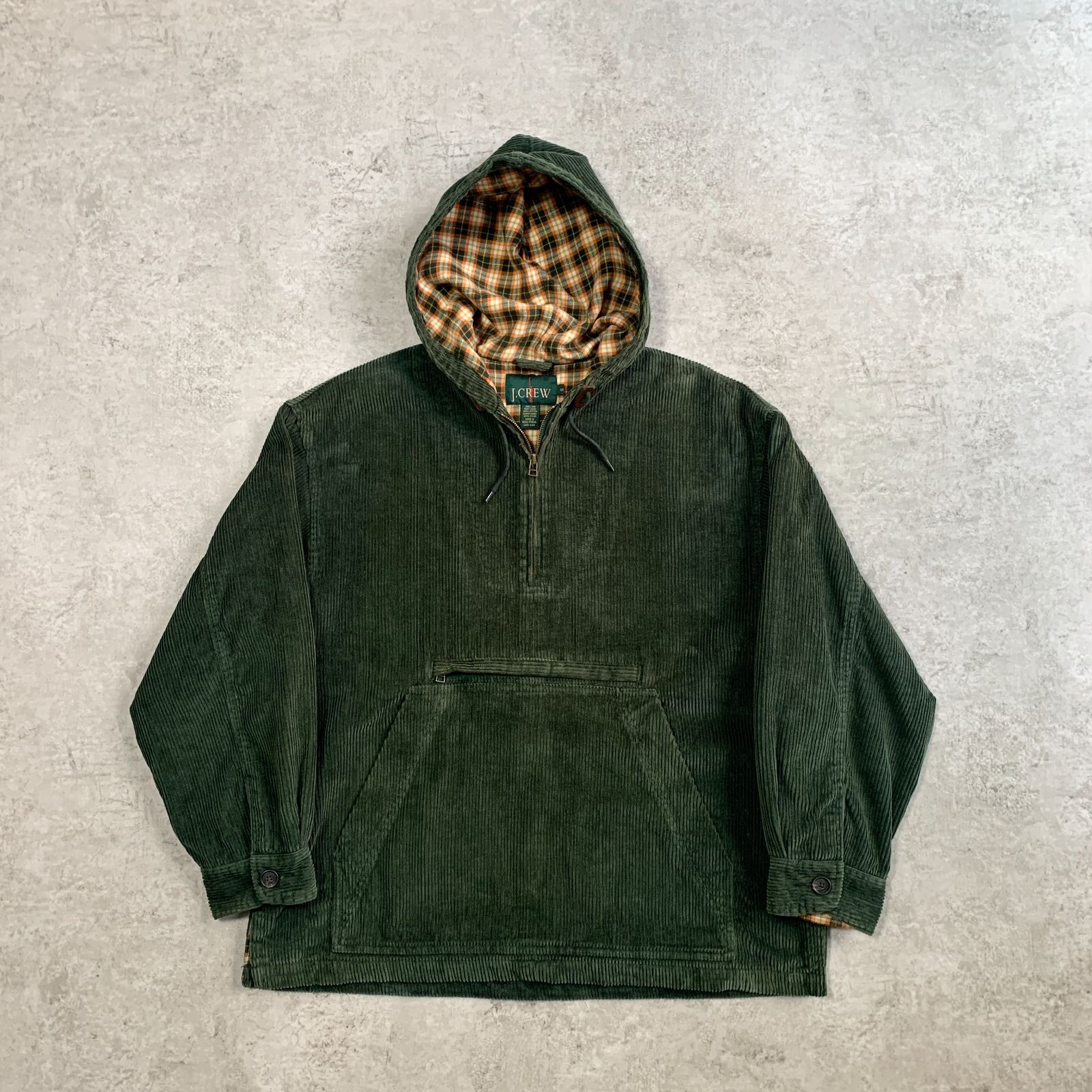 90s J.CREW Corduroy Anorak parka Jクルー ジェークルー コーデュロイ