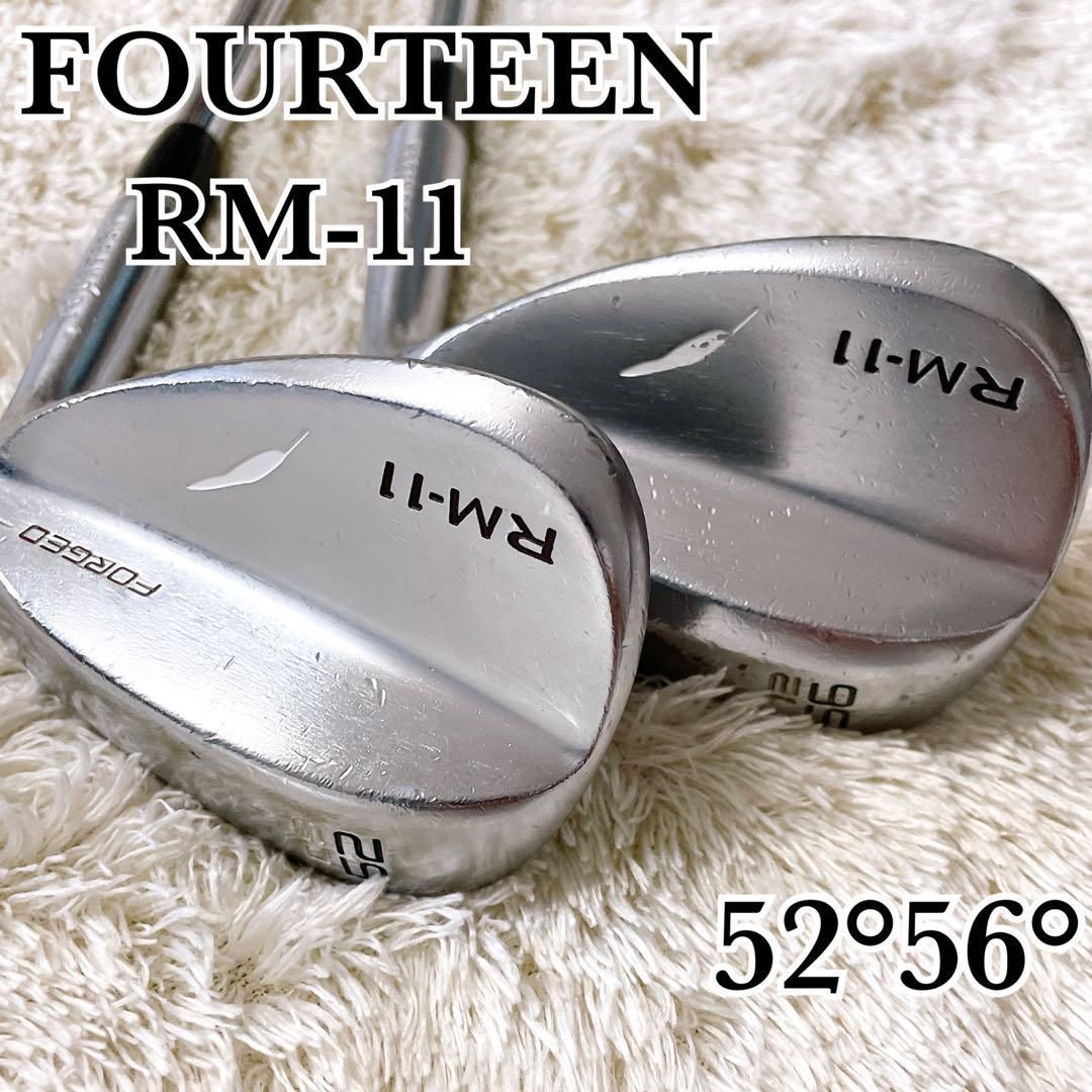 FOURTEEN RM-11 52° 56° Dynamic G フォーティーン ウェッジ 2本 ダイナミックゴールド スチール メンズ