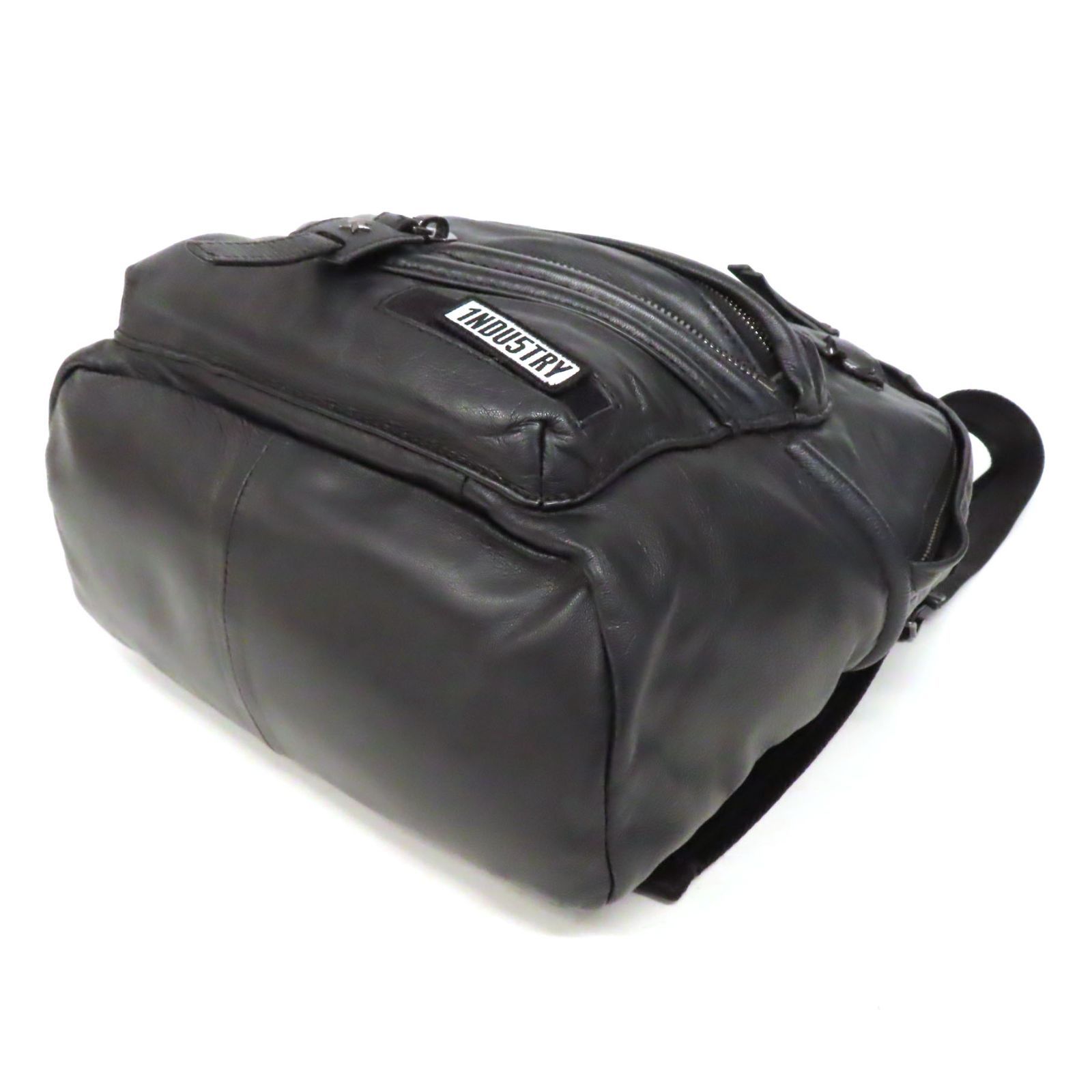 美品DIESEL ブラック　リュック　ロゴ バックパック OG25514 美品 DIESEL ディーゼル リュックサック バックパック