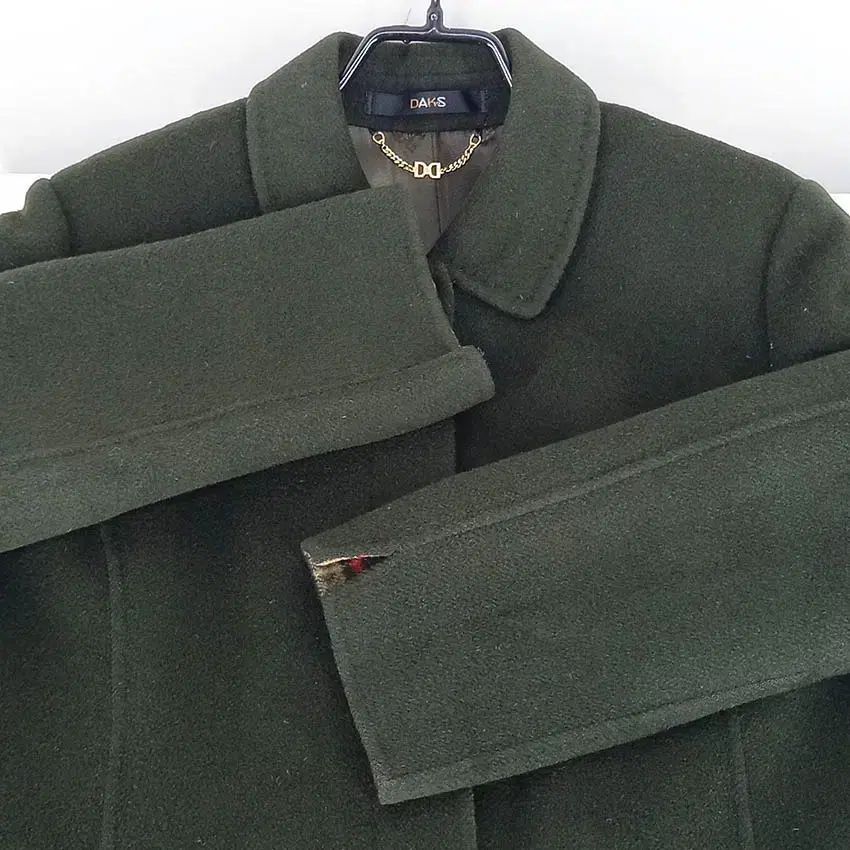 DAKS(ダックス) レディース カシミア混 ウールジャケット ダークグリーン 91 ( HU36365 ) - メルカリ