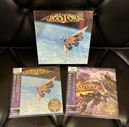 【紙ジャケ】ボストン　 SHM CD 2枚 DU特典BOX付】ボストン 紙ジャケット SHM-CD 2枚セット - メルカリ