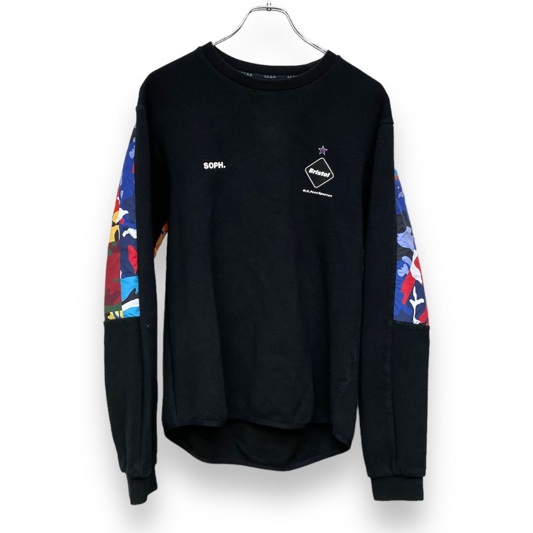 新品・未使用F.C.Real Bristolクルーネックスウェットシャツ S F.C.Real Bristol エフシーレアルブリストル スウェット サイズ