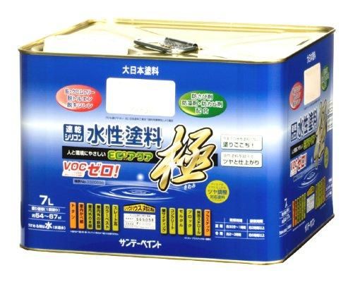 2営業日で発送 サンデーペイント ｻﾝﾃﾞｰ 水性ECOｱｸｱ 白 7L 275427