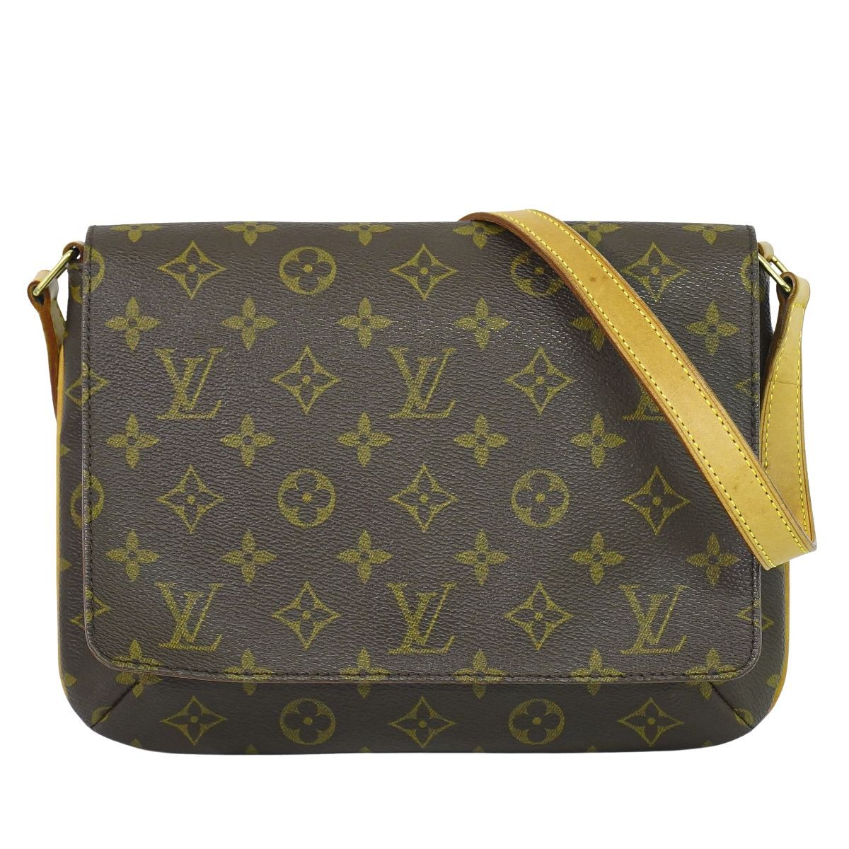 本物 ルイヴィトン LOUIS VUITTON LV ミュゼットタンゴ ショート