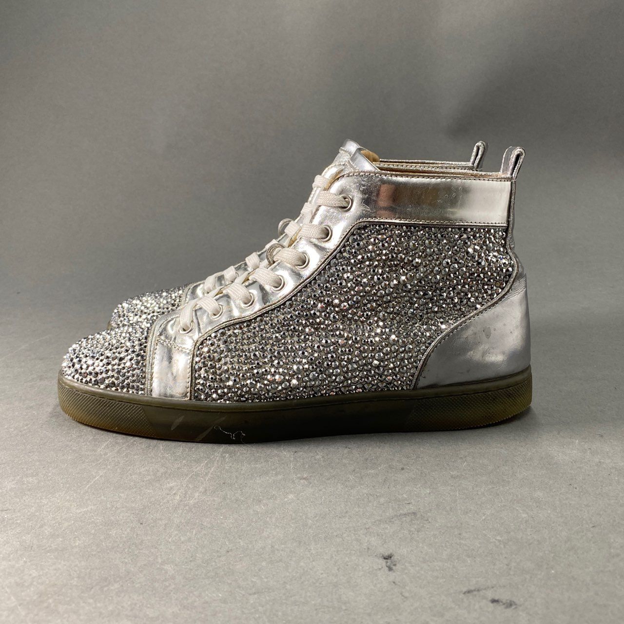 1A22 Christian Louboutin クリスティアンルブタン スワロフスキー 