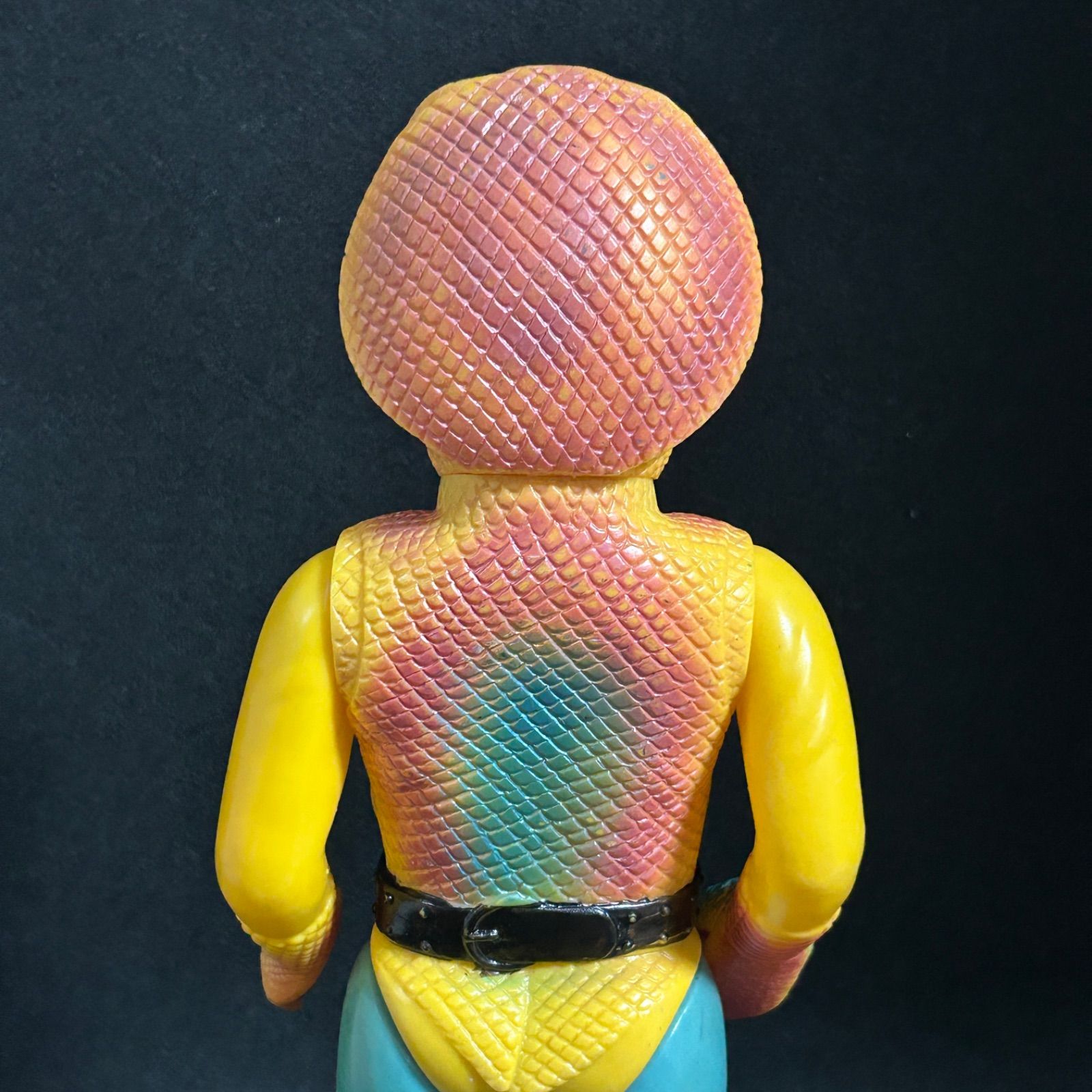 仮面ライダー 旧バンダイ製 コブラ男 キングサイズ 美品 ソフビ