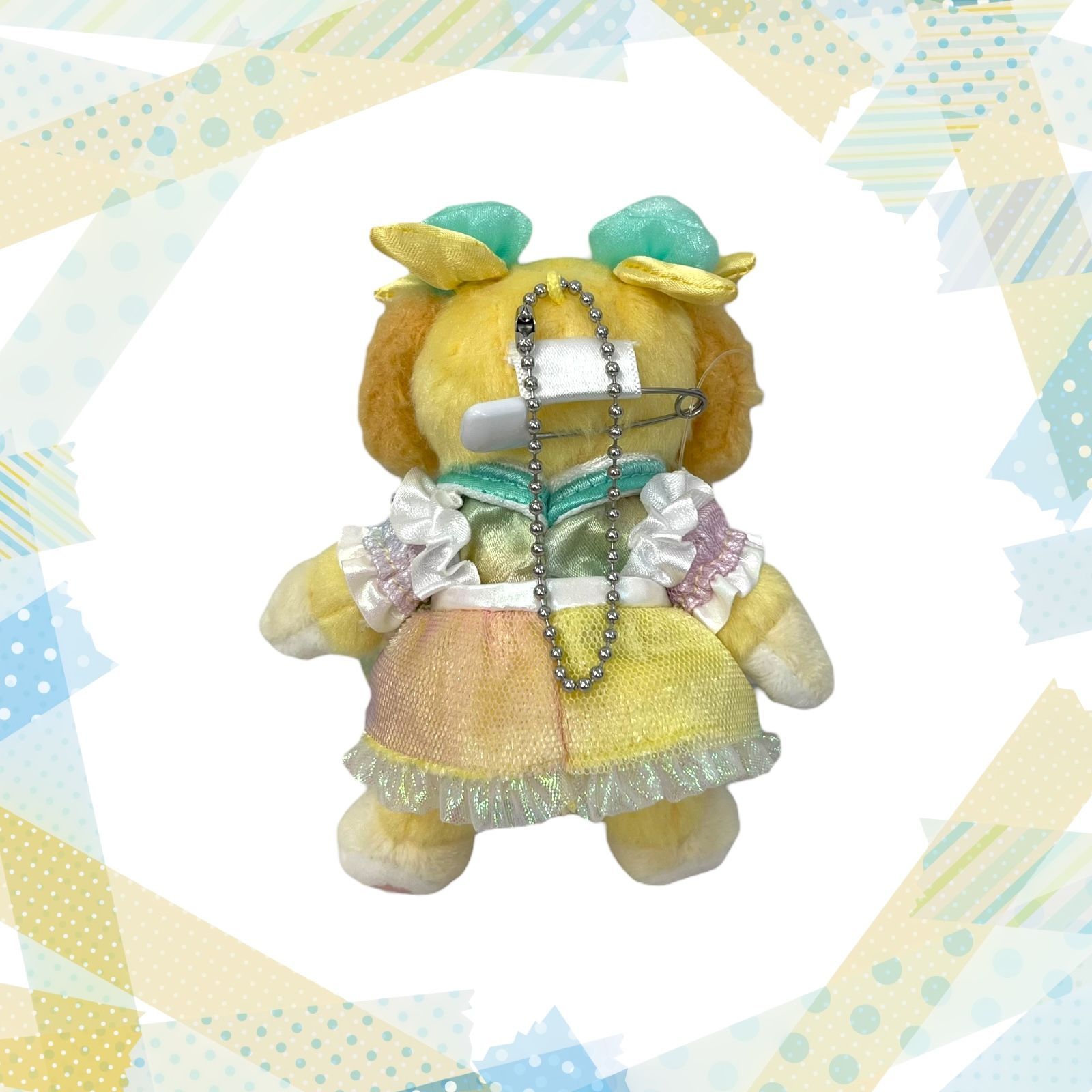 ダッフィー&amp;フレンズ カラフルハピネス ぬいぐるみバッジ チャーム クッキーアン Amazon.co.jp: クッキーアン ぬいぐるみバッジ ダッフィー