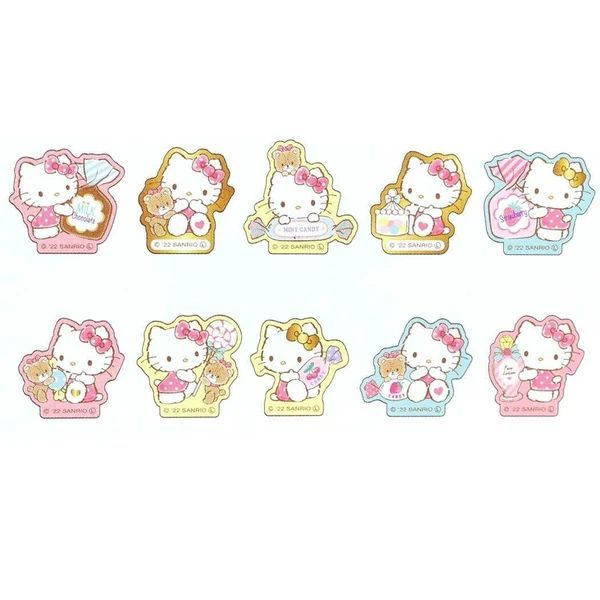 ⭐︎希少 レア匿名発送⭐︎当時物 ハローキティ フレークシール 81枚B kitty ⭐︎希少 レア匿名発送⭐︎ 平成レトロ 当時物 ハローキティ