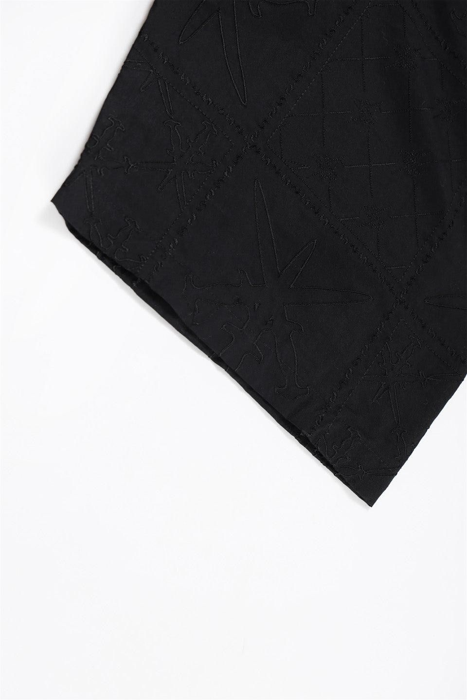 24SS最新作 Unknown - Dagger Monogram EMB Shirt アンノウンロンドン