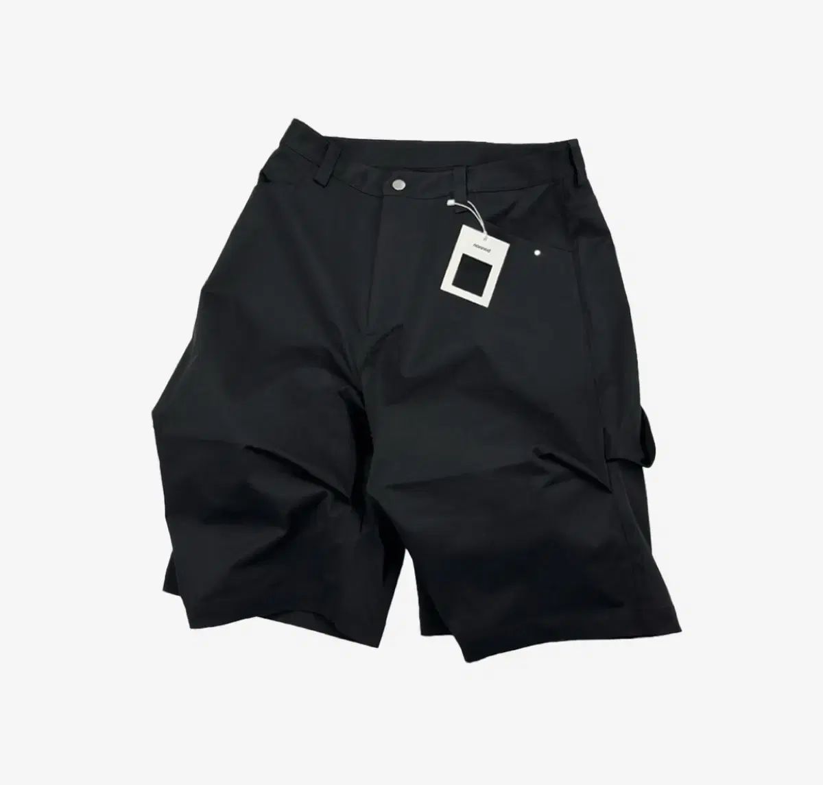 | 1 Nonnod アルプスの カーペンター ショートパンツ 黒 nonnod