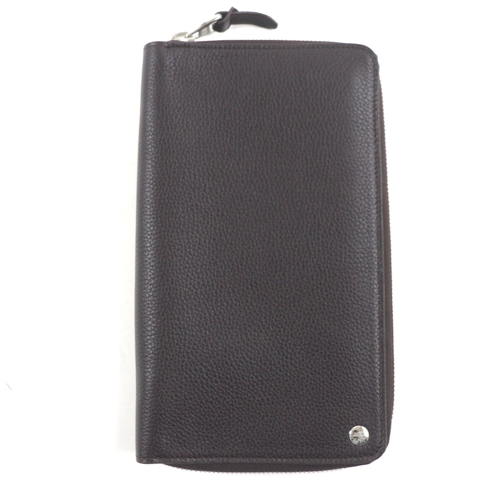 【極美品】ダンヒル dunhill ボストンバッグ PVC レザー 鍵付き 茶 ダンヒル dunhill ボストン ボストンバッグ BOSTON 鍵付き レザー PVC