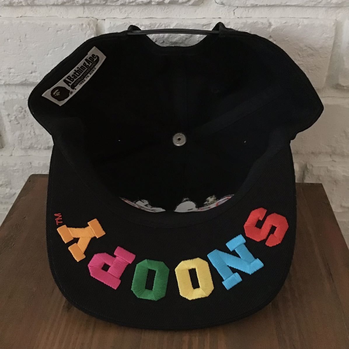 【限定コラボ品‼️】スヌーピー BAPE キャップ ベイプ　APE SNOOPY 限定コラボ品‼️】スヌーピー BAPE キャップ ベイプ APE SNOOPY