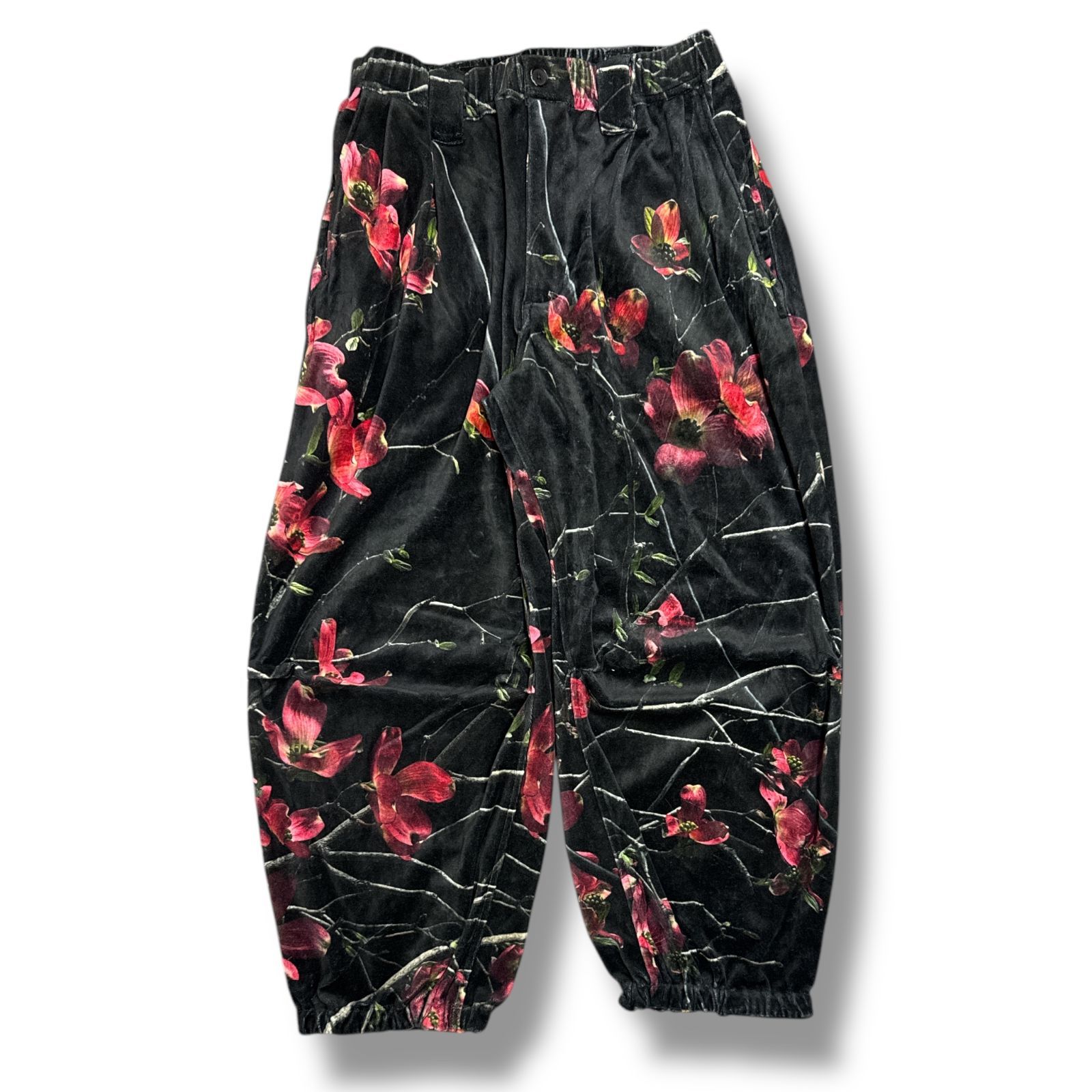 TIGHTBOOTH 25SS DOGWOOD VELOUR BALLOON PANTS ドッグウッドベロア 