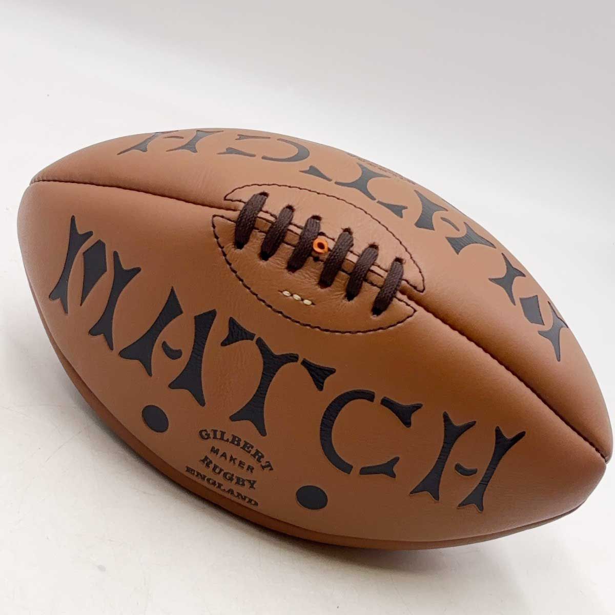 GILBERT ギルバート MATCH ラグビーボール レザーヘリテージ イングランド製