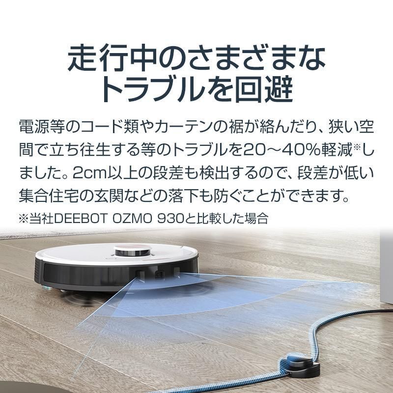 エコバックス DEEBOT OZMO T8+ DLX11-54 床用ロボット掃除機 - メルカリ