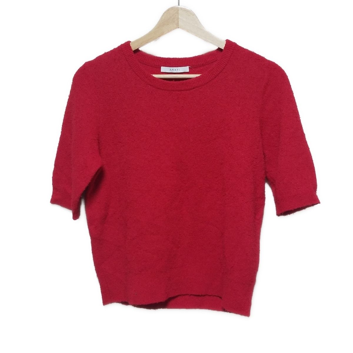 ANAYI　アナイ　セーター　38（M） ANAYI(アナイ) 半袖セーター サイズ38 M レディース美品