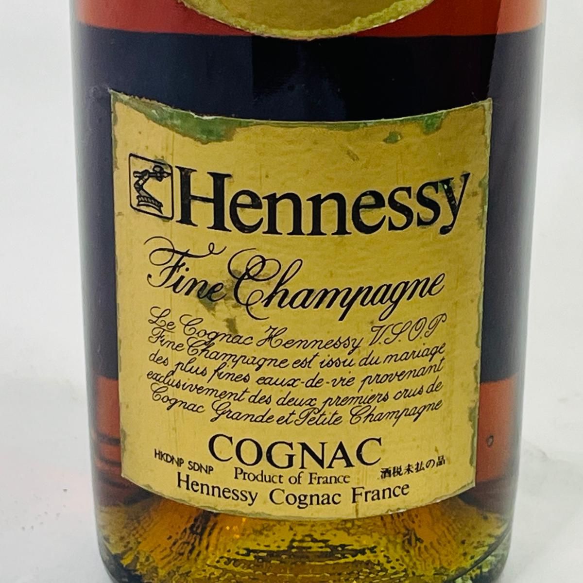 ヘネシー - 【未成年の飲酒は法律で禁じられています】ヘネシーフィーネシャンパーニュvsop700ml40度グリーンボトル ヘネシー V.S.O.P. フィーヌシャンパーニュ 700ML