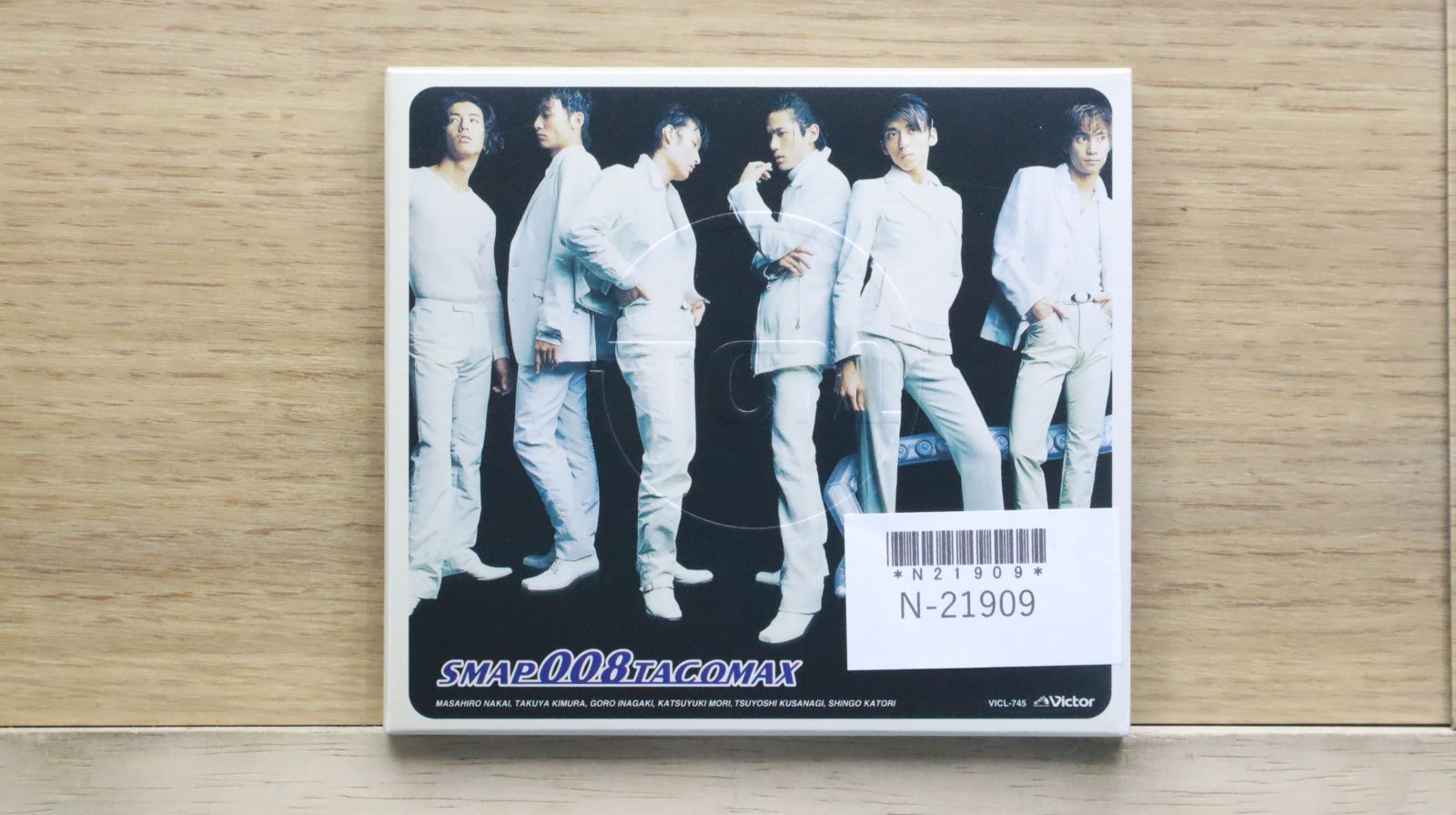 希少品 SMAP 等身大 パネル 希少品 シリアルナンバー有り　新品 国内盤CD☆スマップ/SMAP□ SMAP 008～TACOMAX 【VICL745