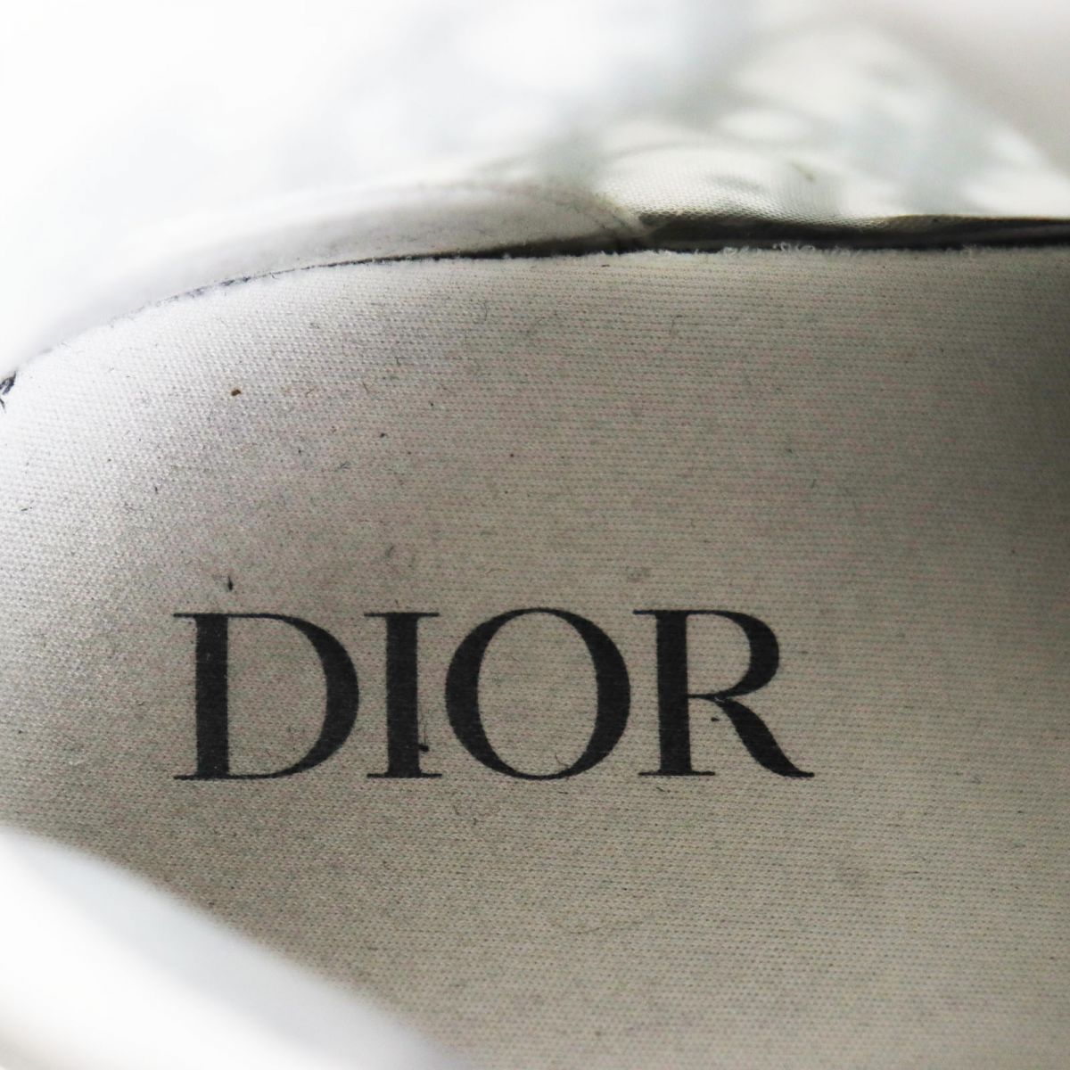 良品○DIOR ディオール オム B23 オブリーク キャンバス ハイカット