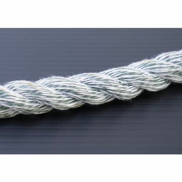 注文用 ＫＰロープ φ20mm×200ｍ巻 個人宅配送不可 代引き決済不可 ハイクレロープ クレポリロープ ポリクレロープ 混撚ロープ 荷網 積荷 介錯ロープ 巾着網 港湾荷役用 登山用 漁業用 結束作業 園芸