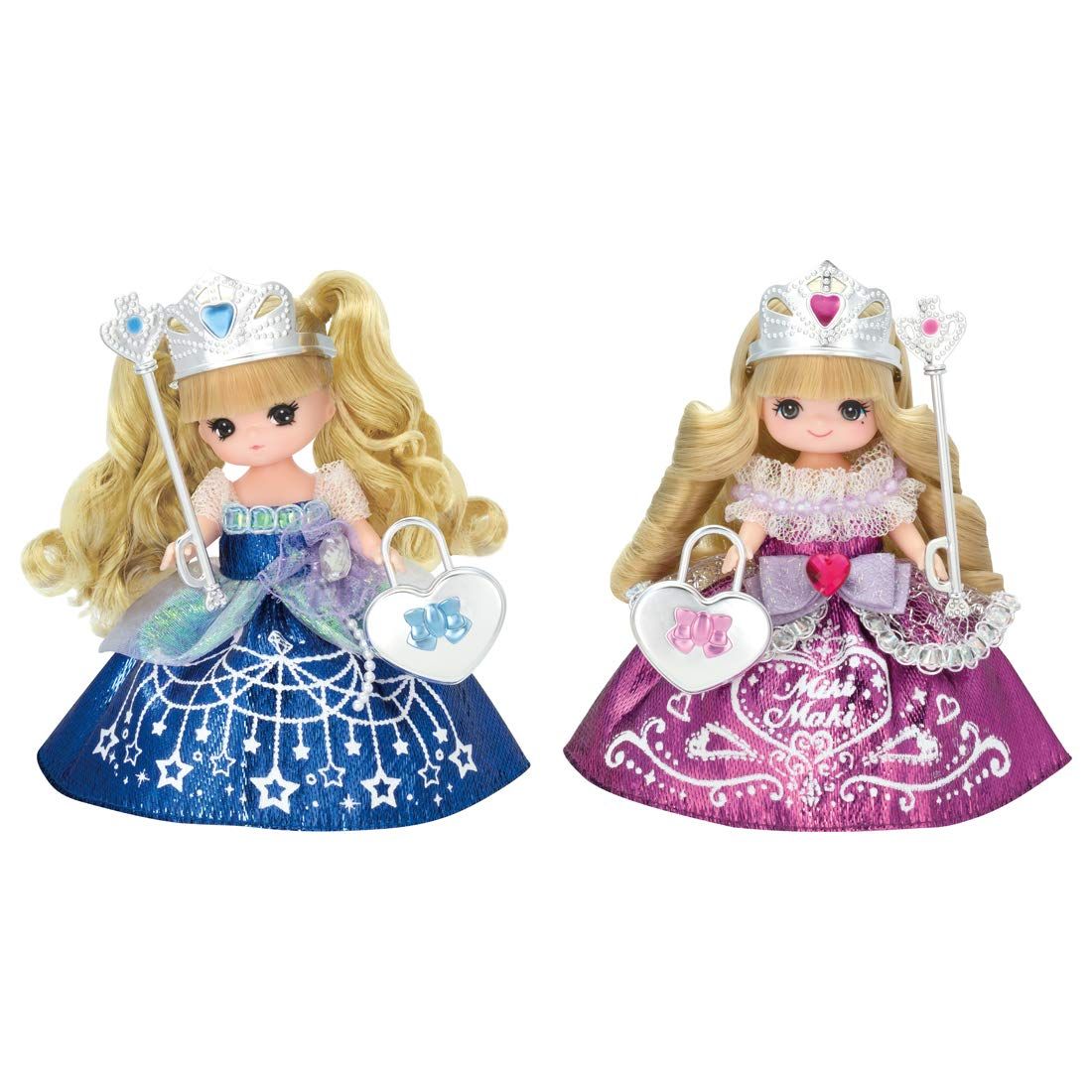 タカラトミー 『 リカちゃん ドール ゆめみるお姫さま ミキちゃんマキちゃん プリズムプリンセスセット 』 着せ替え お人形 おままごと おもちゃ 3歳以上 玩具安全基準合格 STマーク認証 Licca TAKARA TOMY [単品]
