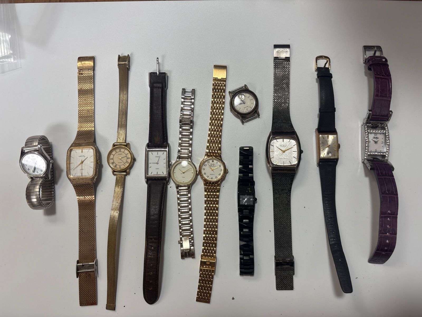 ジャンク】腕時計 11本セット カシオ/シチズン/オリエント 他 まとめ